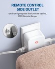 Dewenwils Indoor Remote Control Outlet  2 Side Outlets  No Interference 100ft Rf