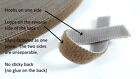 Ultra Thin Velcro   Brand Hook loop Tape Double Sided Widths  3 4    1     1 1 2 