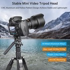 Artcise Camera Video Head Panoramic Tripod Head Hydraulic Fluid Damping Head