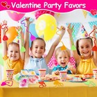 40 Pcs Valentine Exchange Gift Sticky Hands Heart For Kids Goodie Bag Stuffer   
