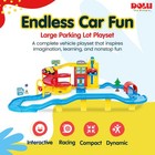 Dolu Large Parking Lot Garage Playset For Kids  Car Toy With Ramp And Elevator