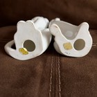 Pair Vintage Otagiri White Kitty Cat Figurine Japan Omc Porcelain Glossy