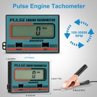 Handheld Digital Induction Chainsaw Tachometer  2 Stroke 4 Stroke Small Engin   