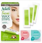 Nad s Facial Wax X20 Strips Hypoallergenic All Skin Types Facial Hair Removal