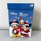 Vtg Disney Mickey Mouse Christmas Holiday Cards 28 Assorted W  Envelopes 3 Boxes