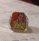 Vintage 1960s Vari-vue Batman Series Of 12 batman Flying  Flicker Ring  Nice