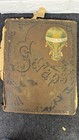 Antique Victorian Scrapbook Album Trade Cards Cutouts 45  Pages  Rare  