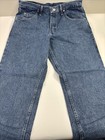 New Wrangler Five Star Men 32x30 Relaxed Fit Straight Leg Denim Jeans Med Wash