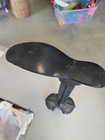 Vintage Metal Cast Iron Cobbler Shoe Stand Holder The Winner Columbiana Oh
