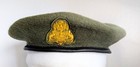 Cambodia Rcaf Military Army Wool Beret Green Olive Drab Green Size 58