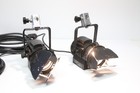 Ltm 100w Pepper Lights W barndoors W scrims   Spare Globe set Of 2 