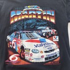 Vintage Mark Martin Valvoline Nascar Racing T-shirt Men   s Large Black Chase