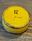 Vtg 20s 30s Max Factor Supreme Lining Tin 12 Theater Makeup Hollywood W contents