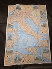 1970  A Traveler s Map Of Italy  National Geographic  23  X 33 