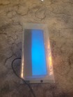 Vintage 1980 s Lowenbrau Lighted Bar Beer Advertising Cube Clock Works