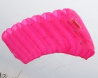 Raven Ii 218 Sq Ft Bright Pink Skydiving Reserve Parachute  Canopy - 7 Cell F111