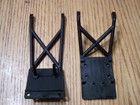 Fits Traxxas 1 10 2wd Slash Front   Rear Skid Plates Black   Also Fit 2wd Raptor