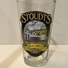 Stoudt   s Brewery  Adamstown  Pa  Beer Pint Glass -    10 Years Of Great Beer    