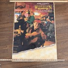Vintage 1993 Willie Nelson Tequila Nights Concert Tour Promo Poster 24x34