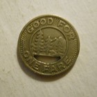 Seattle Transit  washington  Transit Token - Wa780n
