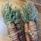 Easter Carrot Trio Bunch  x2  Table Home Decor 13    Total Length