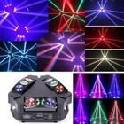 240w Spider Stage Lighting 9 Led Rgb Moving Head Dmx512 Home Party Dj Disco Lamp