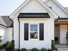 Homeside Raised Panel Vinyl Shutters  1 Pair  14-1 2in  X 55in  - 050 Black