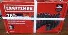 Craftsman Cmmt42031 Impact Bit Socket Set 28 Pc - Sae metric - 1 2  Drive 