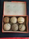 Extremely Rare Box Of Dunlop Fort Tennis Balls 1949 Lta Made In England Lawn 