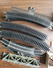 Large Lot Of Ho Scale Snap Track   Signs   More - Tyco Life Like Bachmann Atlas