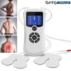 Tens Unit Ems Muscle Stimulation 2 Channel Electrical Pulse Massager Pain Relief