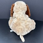 Fao Schwarz Tan Puppy Dog Plush Brown Eye Spot Ears Stuffed Animal Floppy 17 
