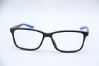 New Nike 7118 008 Black Blue Authentic Eyeglasses W case 55-14