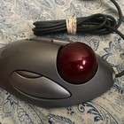 Logitech Trackman Marble T-bc21 Wired Usb Trackball Mouse - Tested