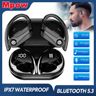 Mpow Ear-hook Bluetooth 5 3 Earbuds Tws Wireless Headset Sports Bass Headphones