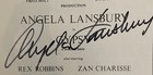 Angela Lansbury Autographed    gypsy    1974 Tour Program   e  W coa 