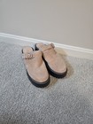 Matisse Lenni Platform Mule Clogs Womens Tan Suede Sz 8 5 Nwob