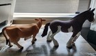 Schleich Farm Animals Figures Cow   Horse Set Of 2