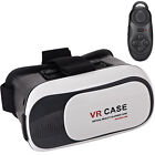 Virtual Reality Vr Headset 3d Glasses With Remote For Android Ios Iphone Samsung