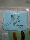New Serving Decorative Plate Tray Platter Easter Spring   11  X 11  Mww 