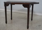 F70737  English 7 Seat Vintage Mahogany Poker Table