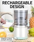 Solo Electric Citrus Juicer  Rechargeable Juicer Machine With Usb Cable