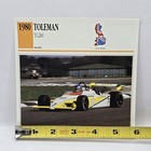 1980 Toleman Tg280 Brian Henton F2 Race Car Photo Spec Sheet Info Atlas Card