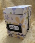 Ink It Stamp Set W  60 Messages  5 Stampers  Ink Pad   Small Handy Carrying Case