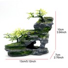 Mountain Aquarium Decorations Rockery Ornament Fish Tank Landscape Decor New