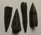 1 Rare Genuine Ancient Bronze Celtic Scythian Greek Trilobe Arrowhead 4 Cent  Bc