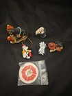 Lot Of 6 Firefighter Memorabilia Magnet  Ornament Etc