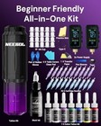 Wireless Tattoo Gun Kit With 2 Batteries - Perfect For Beginners   Artists