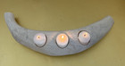 Unique Candle Holder Curved Whale Rib Bone Fossil Segment-not Modern