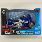 Maisto Yamaha Blue 1 18 Scale Diecast Model Motorcycle Fresh Metal New
